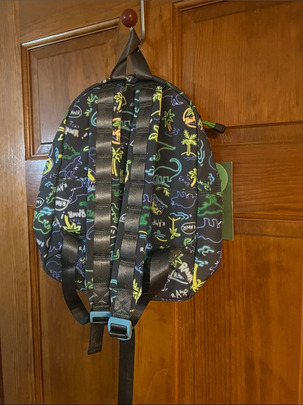New State Kane Backpack Mini Neon Dino NWT